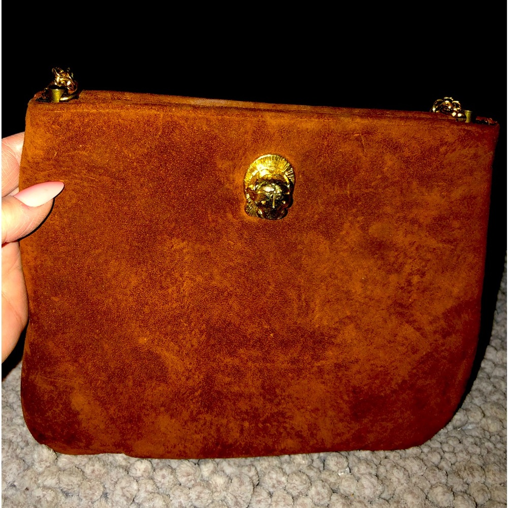 Vintage Ruth Saltz Suede Purse